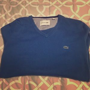 Lacoste v-neck sweater
